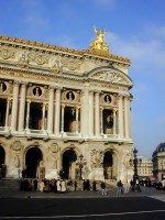 Palais Garnier opera building in Paris